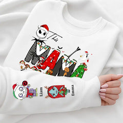 Personalized Christmas Sweatshirt – Custom This Mom Loves Her Nightmare Sweater
