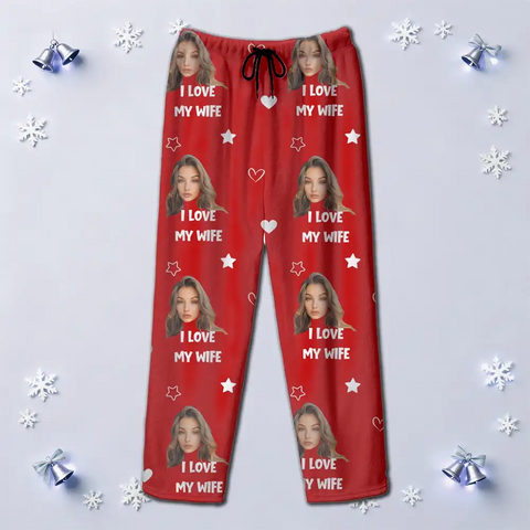 Custom Family Christmas Pajamas – Short Sleeve Flannel Matching Sleepwear