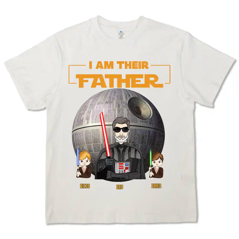Yo soy su padre - ¡Camiseta y regalo personalizados para el Día del Padre!