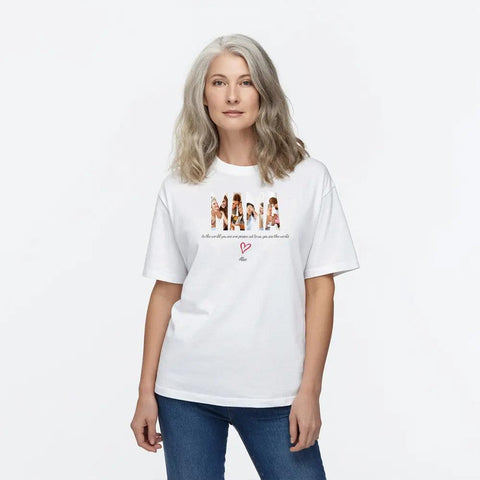 Mom - Personalized Custom Photo Unisex T-shirt, Premium T-shirt, Hoodie - Gift For Mother