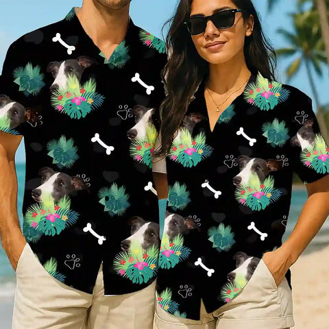 Personalized Tropical Shirt – Custom Photo Print for Summer & Vacations
