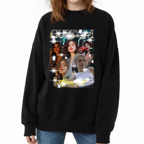 Camiseta de rap pirata vintage personalizada de los 90 - Camiseta retro de hip-hop personalizada - Regalo único para amigos y familiares