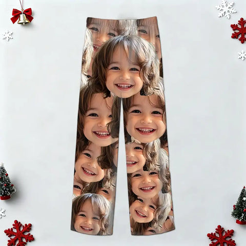 Christmas Pajama Set – Custom Long Sleeve for Families & Pets