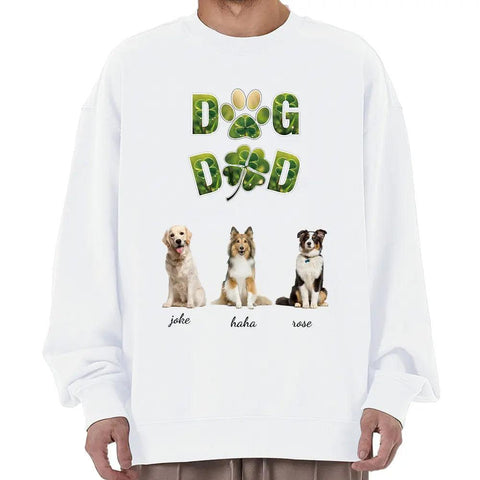 Camisa de trébol con foto personalizada para el Día de San Patricio