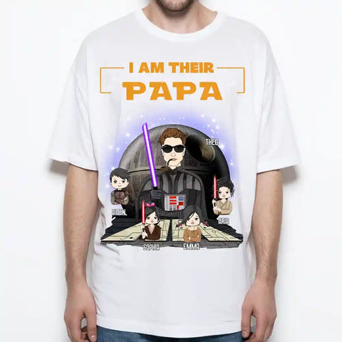 Camiseta "El mejor papá del mundo": un regalo personalizado para el Día del Padre para tu superhéroe de la vida real 