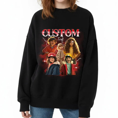 T-shirt, sweat à capuche ou sweat-shirt rétro unisexe personnalisé – Cadeau pour les membres de la famille, les propriétaires d'animaux et les amoureux des animaux