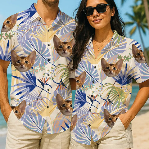 Personalized Hawaiian Shirt with Your Face – Unique Beachwear