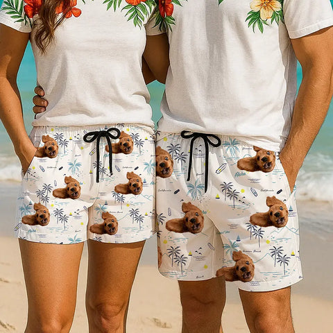 Tropical Photo Shorts – Personalized for Summer Fun