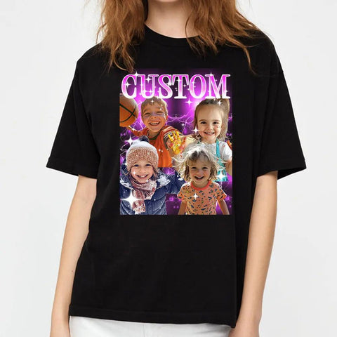 Camiseta personalizada de rap pirata vintage de los 90