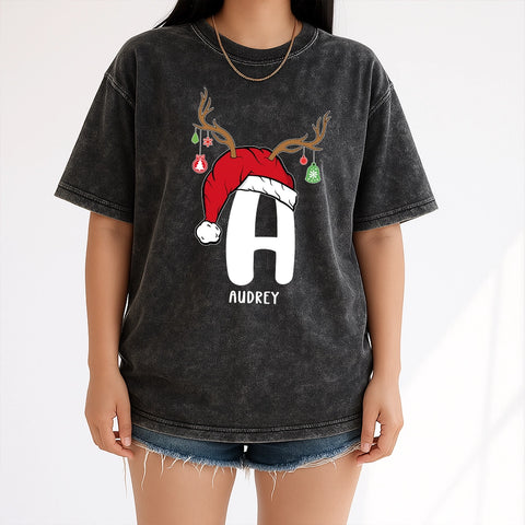 Personalized Vintage Christmas Matching Shirt – Custom Family & Couple Tee