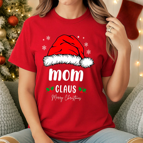 Personalized Christmas T-Shirt、Sweatshirt、Hoodie —— Special Gift for Mom