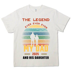 La leyenda, Llámame papá - Camisetas, sudaderas y sudaderas personalizadas para la familia - Día del padre, regalo de cumpleaños para el abuelo 