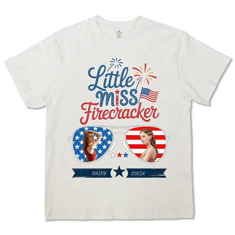 Fêtez l'Indépendance, petite Miss Pétard ! T-shirts, sweats et sweats à capuche personnalisés en coton