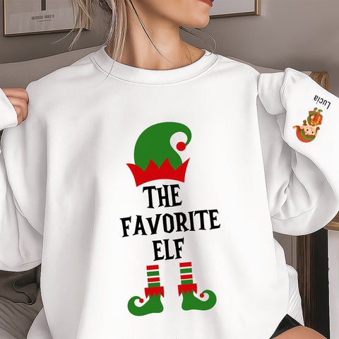 Personalized Christmas Elf Shirt – Customize Name & Traits