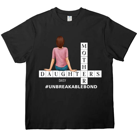 Vínculo inquebrantable entre madre e hija: camisetas, sudaderas y sudaderas personalizadas 