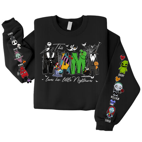 Personalized Halloween sweatshirt，hoodie  - customizable with cute characters and names