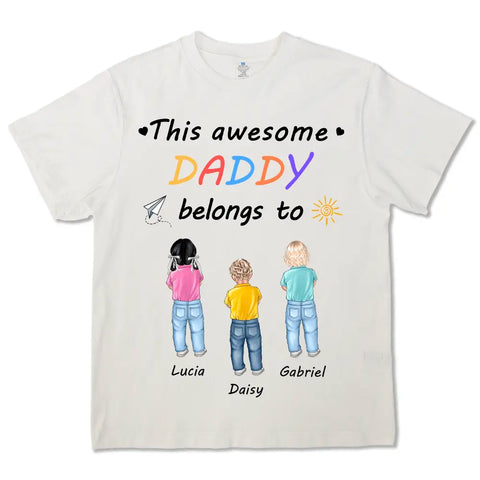Este es un gran regalo para padres, un regalo amoroso del niño a mamá y papá: camisetas, sudaderas y sudaderas personalizadas. 