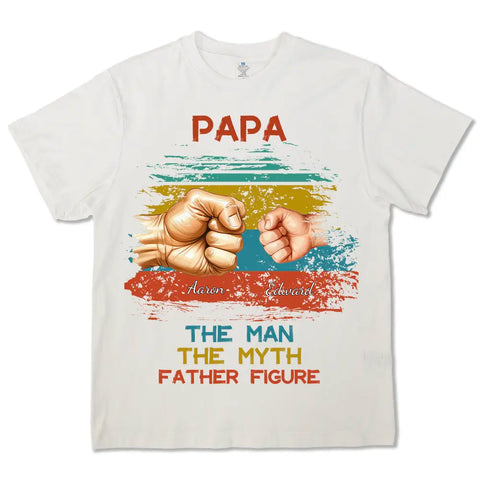 El mejor abuelo papá del mundo: camisetas de algodón personalizadas, sudaderas, sudaderas y regalos para papá. 