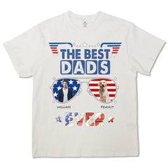The Best Dads - Personalized Cotton T-shirts, Sweatshirts and Hoodies for Pet Lovers