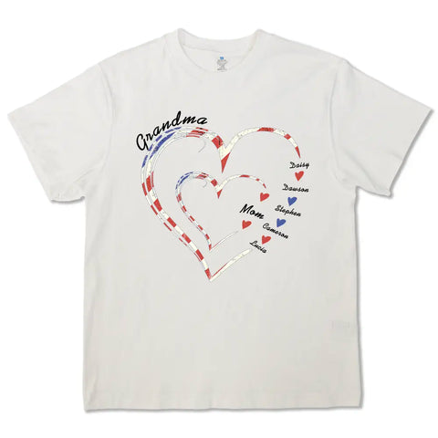 Être grand-mère rend ma vie complète - T-shirts, sweats à capuche et sweatshirts personnalisés pour la famille, cadeau pour maman, grand-mère 