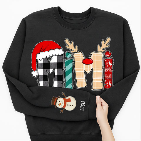 INK P.O.D | Personalized Family Christmas Sweatshirt – Matching Holiday Sweater for Her, Him & Kids