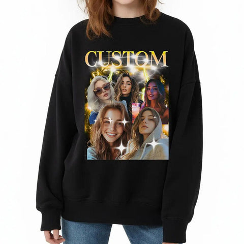 T-shirt Bootleg Rap personnalisé – Style vintage années 90 | Cadeau personnalisé