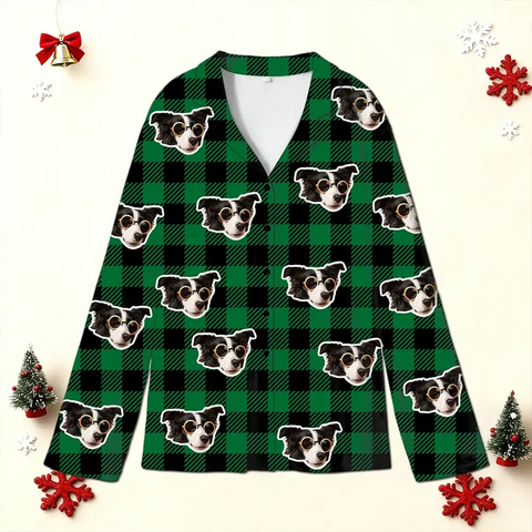 Custom Photo Family Pajamas – Personalized Christmas Sleepwear