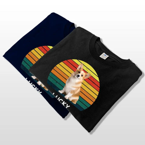 Vintage Retro Photo Shirt- Personalized Custom Unisex T-shirt, Premium T-shirt,sweatshirt，Hoodie