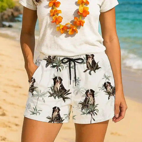 Custom Face Hawaiian Shorts – Bold Tropical Style for Summer Fun