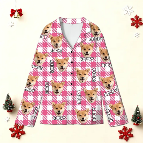 Custom Christmas Pajamas – Matching Family Photo Sleepwear