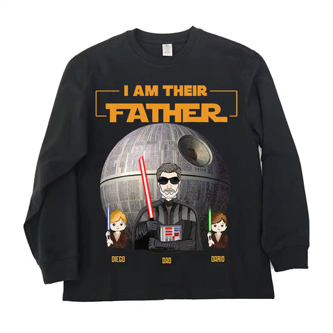 Yo soy su padre - ¡Camiseta y regalo personalizados para el Día del Padre!