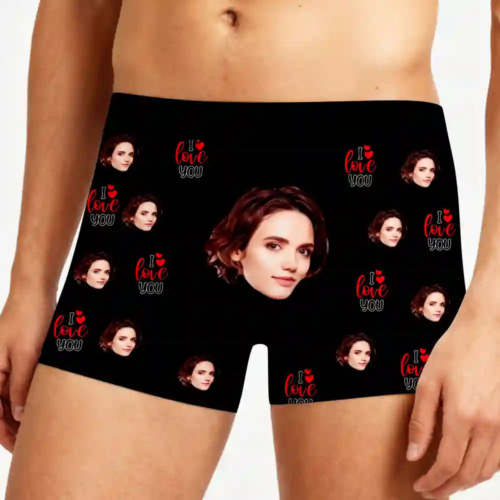 Custom Face Boxer Briefs-01