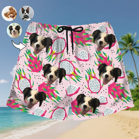 Your Face on a Hawaiian Shorts – Funny Custom Beachwear
