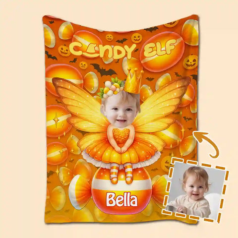 Custom Kids Photo Blanket – Upload Your Child’s Portrait