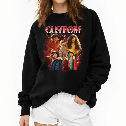 T-shirt, sweat à capuche ou sweat-shirt rétro unisexe personnalisé – Cadeau pour les membres de la famille, les propriétaires d'animaux et les amoureux des animaux