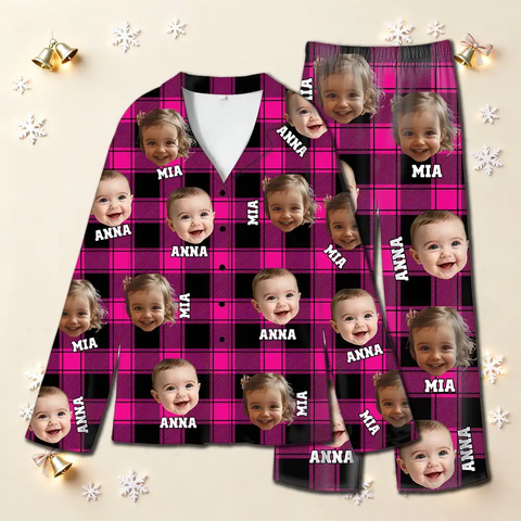 Family Christmas Pajamas – Personalized Photo Matching Set