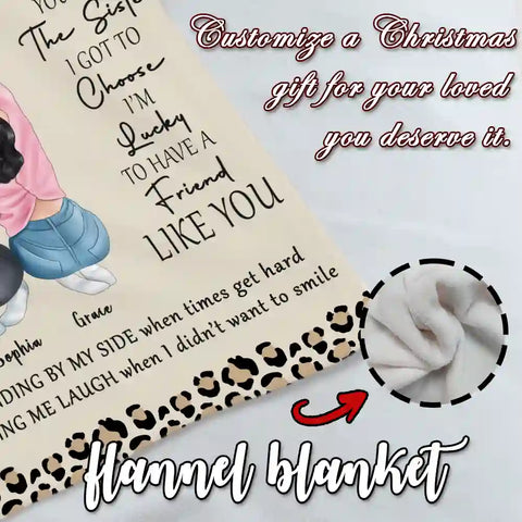 Personalized “To My Bestie” Blanket – Unique Friendship Gift That Says It All