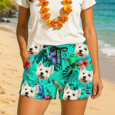 Custom Face Hawaiian Shorts – Unique Summer Vacation Outfit