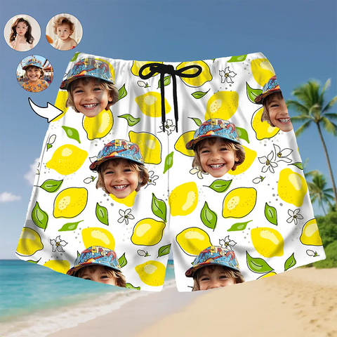Custom Hawaiian Shorts with Your Photo – Personalized Vacation Gift