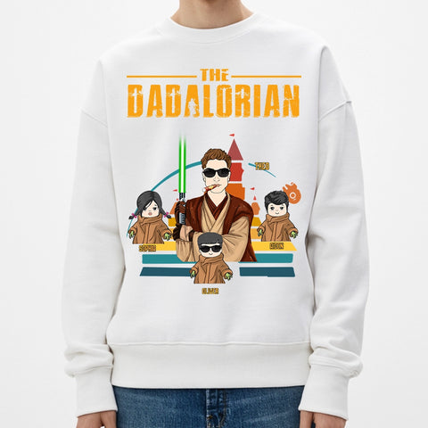 Camiseta personalizada "Papá legendario": regalo personalizado del Día del Padre para el mejor héroe del mundo, hecho por niños. 