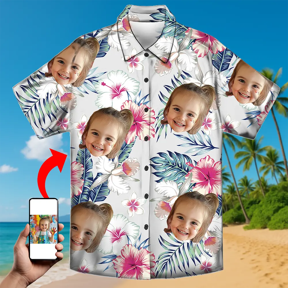 Camisa hawaiana con foto personalizada: un divertido regalo de verano 