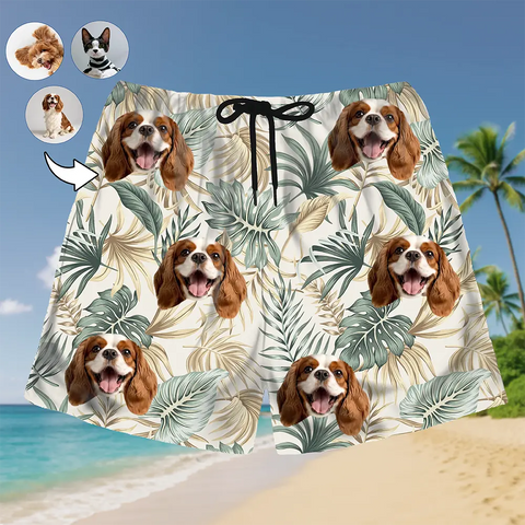 Custom Face Hawaiian Shorts – Wear the Fun This Summer