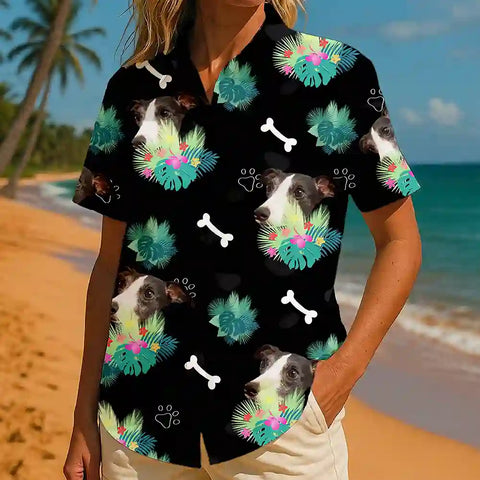 Personalized Tropical Shirt – Custom Photo Print for Summer & Vacations
