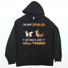 La Familia Barking: Camiseta, sudadera y sudadera unisex personalizadas con diseño de perro. Regalo para mamás, papás y amantes de las mascotas.