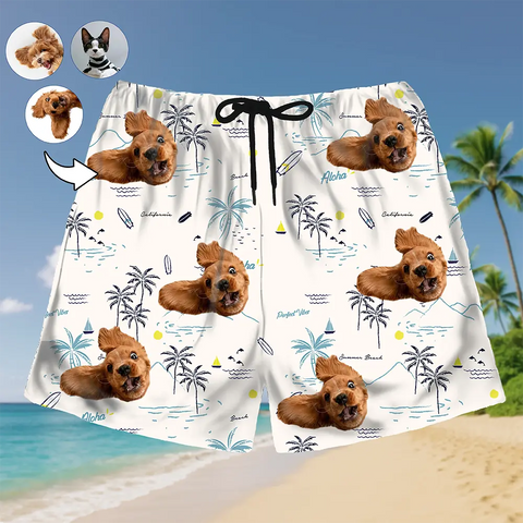 Tropical Photo Shorts – Personalized for Summer Fun