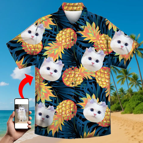 Custom Face Beach Shirt – Fun Gift for Him, Her, or Friends