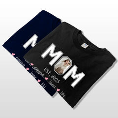 Fête des Mères - T-shirt unisexe personnalisé, t-shirt premium, sweat-shirts, sweat à capuche 
