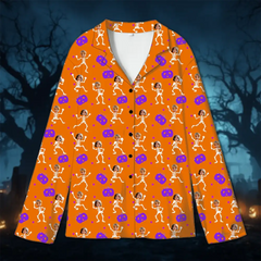 Custom Pumpkin Family Halloween Pajamas – Personalized Photo Fall Sleepwear