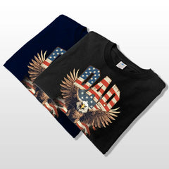 Papá ama como un águila extiende sus alas - Camisetas, sudaderas, sudaderas personalizadas para la familia, regalos para papá, abuelo