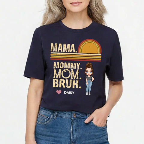 Personnalisation graphique - T-shirts, sweats à capuche et sweatshirts en coton premium personnalisés - Cadeaux pour maman